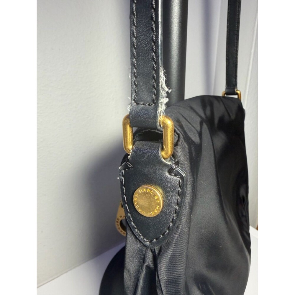 Marc by Marc Jacobs Everyday Black Crossbody Bag with Gold Accents - Picture 14 of 14
